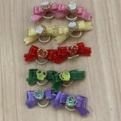 犬用リボンアクセサリー 10個セット