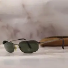 ray ban archive y2k メタル スクエア サングラス ケース付き