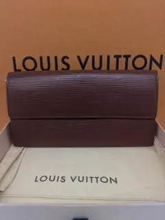 LOUIS VUITTON エピ ポルトフォイユ 長財布 ブラウン M60321 - メルカリ