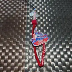 くいだおれ　大阪観光名所ストラップ 赤