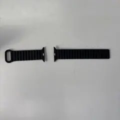 Apple Watch 用Leather ループ　バンド ブラック