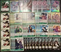 緑ミホーク◎ デッキ調整パーツ各種　 ワンピースカードゲーム