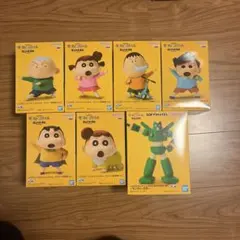 クレヨンしんちゃん　カスカベ防衛隊フィギュアセット