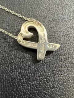 ティファニー　ラビングハート　ネックレス　925　2.7g