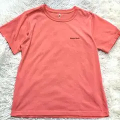【匿名配送】モンベル　mont-bell　半袖ロゴTシャツ　ピンク　M
