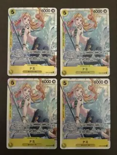【ワンピース】ナミ SR EB03-053 4枚 まとめ売り
