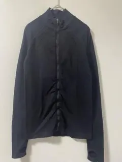 黒　ストレッチ　通気性　長袖ジャケット　2-60