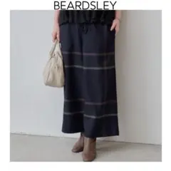 BEARDSLEY ビアズリーリネンチェックパンツ FREE - メルカリ