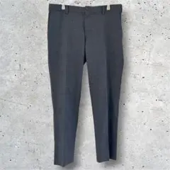 コムサメン スラックス パンツ グレー グレンチェック S センタープレスのサムネイル