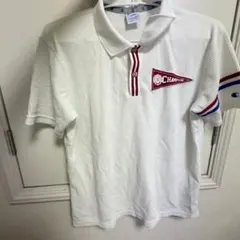 Champion ポロシャツ ホワイト Lサイズ ゴルフウェア