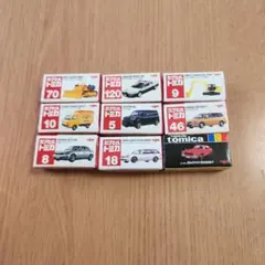 カプセルトミカ ミニカー 8台セットのサムネイル