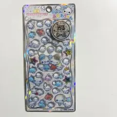 正規品◆光るジュエルプチドロップシール ぷくぷくあわわちゃん