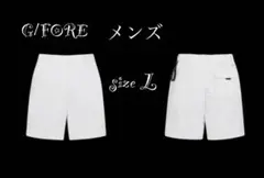 新品未使用☆新作G/FOREジーフォア メンズハーフパンツsizeXXLホワイト 新品未使用☆新作☆G/FOREジーフォア メンズハーフパンツsizeXL