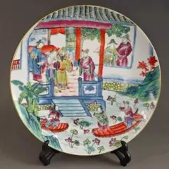 深川製磁 金彩竹林唐子図 皿 - メルカリ