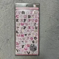 HELLO KITTY ボンボンドロップシール文字