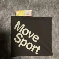 デサントネックウォーマー　グレー
