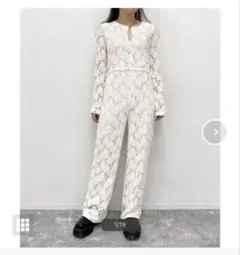 値下げ！U by SPICK&SPAN レース　オールインワンのサムネイル