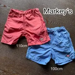 Markey's 半ズボン 110cm 100cm 2枚セット