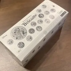 【未開封】　ディズニー　刺繍缶バッジ　ビスケット　12袋入り　ボックス