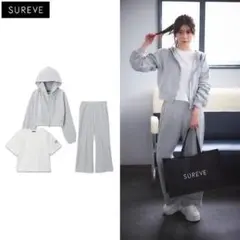完売☆アベイル SUREVE 福袋 セットアップ　グレー　灰色