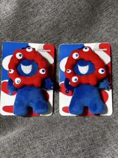 関西万博 EXPO2025 ミャクミャク ぬいバッジ　2点　匿名♪新品