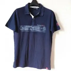 T&C Surf Designs ネイビー ポロシャツ　Lサイズ　メンズ