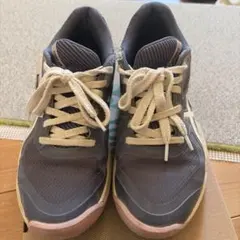 ASICS テニスシューズ GAME FF グレー