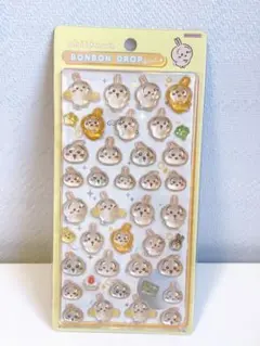 【うさぎ】ちいかわ　ボンボンドロップシール　正規品