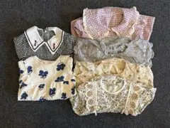 70サイズ 女の子 ロンパース6点セット 春 夏
