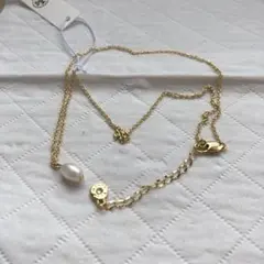 新品入荷1点Tory Burch パール ゴールド ネックレスのサムネイル