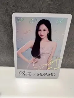 ReFa × MISAMO MINA ミサモ トレカ 銀座 日本限定 ReFa × MISAMO MINA トレカ 銀座リファ 日本限定 - メルカリ