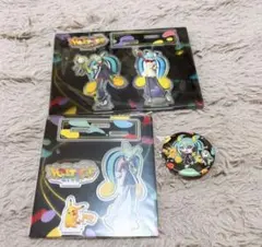 ポケモン feat. 初音ミク VOLTAGE アクスタ 缶バッジ ポケミク - メルカリ