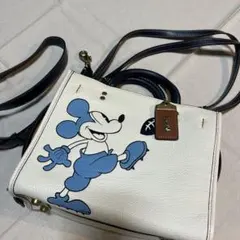 COACH ディズニーコラボ ローグ25 3way ショルダー ハンドバッグ