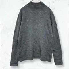 k0062 LB COMPANY ニット セーター グレー M カシミヤ100%