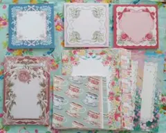 まとめ売り ④　メモ 作家様 たていわぬい 等 花柄