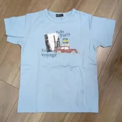 新品【男児130】BeBe パリデザイン Tシャツ