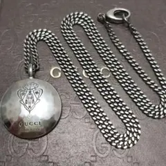 GUCCI シルバー コインネックレス 楽天市場】グッチ コイン ネックレス シルバー925 433481 J8400