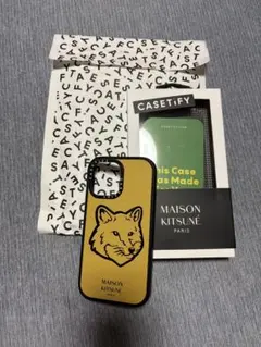 美品 CASETiFY×MAISON KITSUNÉ iPhone15 フィルム - メルカリ