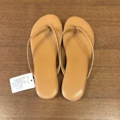 《MIONOTIS》新品　ビーサン　キャメル　Sのサムネイル