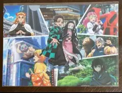 鬼滅の刃　新店舗記念描き下ろしイラスト　A4 クリアファイル