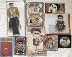 鬼滅の刃 悲鳴嶼行冥 アクスタ 缶バッジ クリカ ポスカ ステッカー まとめ売り