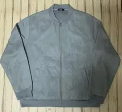 BACKS グレー MA-1ジャケット Lサイズ