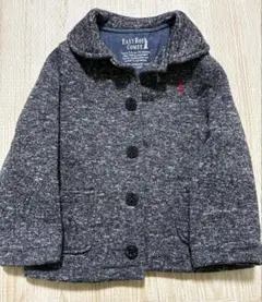 EAST BOY キッズ110　グレー コート ジャケット　襟付き
