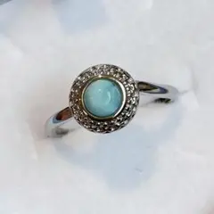 ラリマーリング② ラウンドデザイン