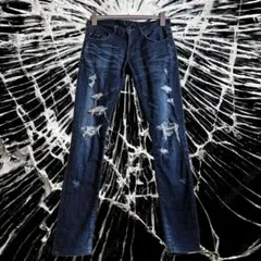 00s luv maison jackrose black denim swag - メルカリ