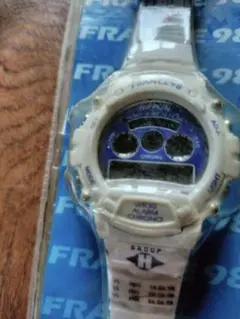 ワールドカップ FRANCE 98 公式デジタル腕時計【デッドストック品】