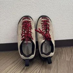 【iku様限定】KEEN アウトドアシューズ ベージュ/黒 23.5cm