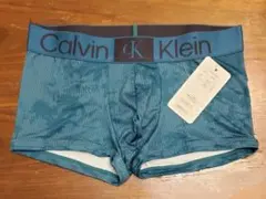 カルバンクライン　新品　メンズ　ボクサーパンツ(フラワー/グリーンS)