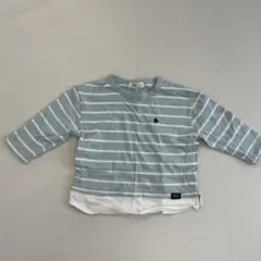 【未使用】Polobabyストライプ Tシャツ 90サイズ