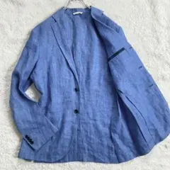 【美品・イタリア製】De Petrillo　サマージャケット　リネン100%のサムネイル